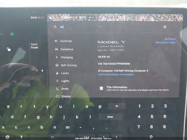 2023 TESLA MODEL Y