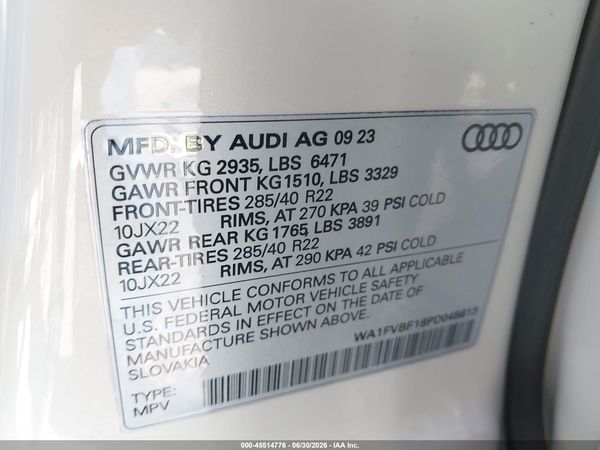 2023 AUDI Q8