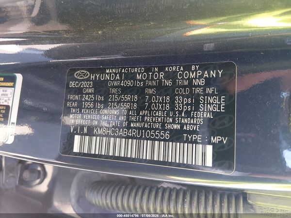 2024 HYUNDAI KONA SEL