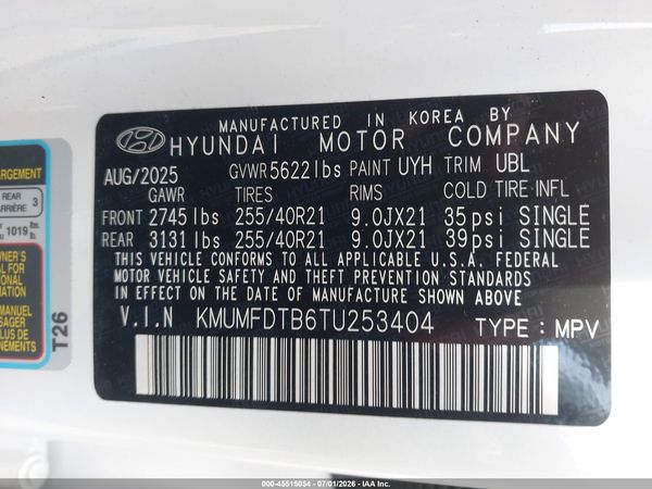 2026 GENESIS GV70 2.5T SPORT PRESTIGE