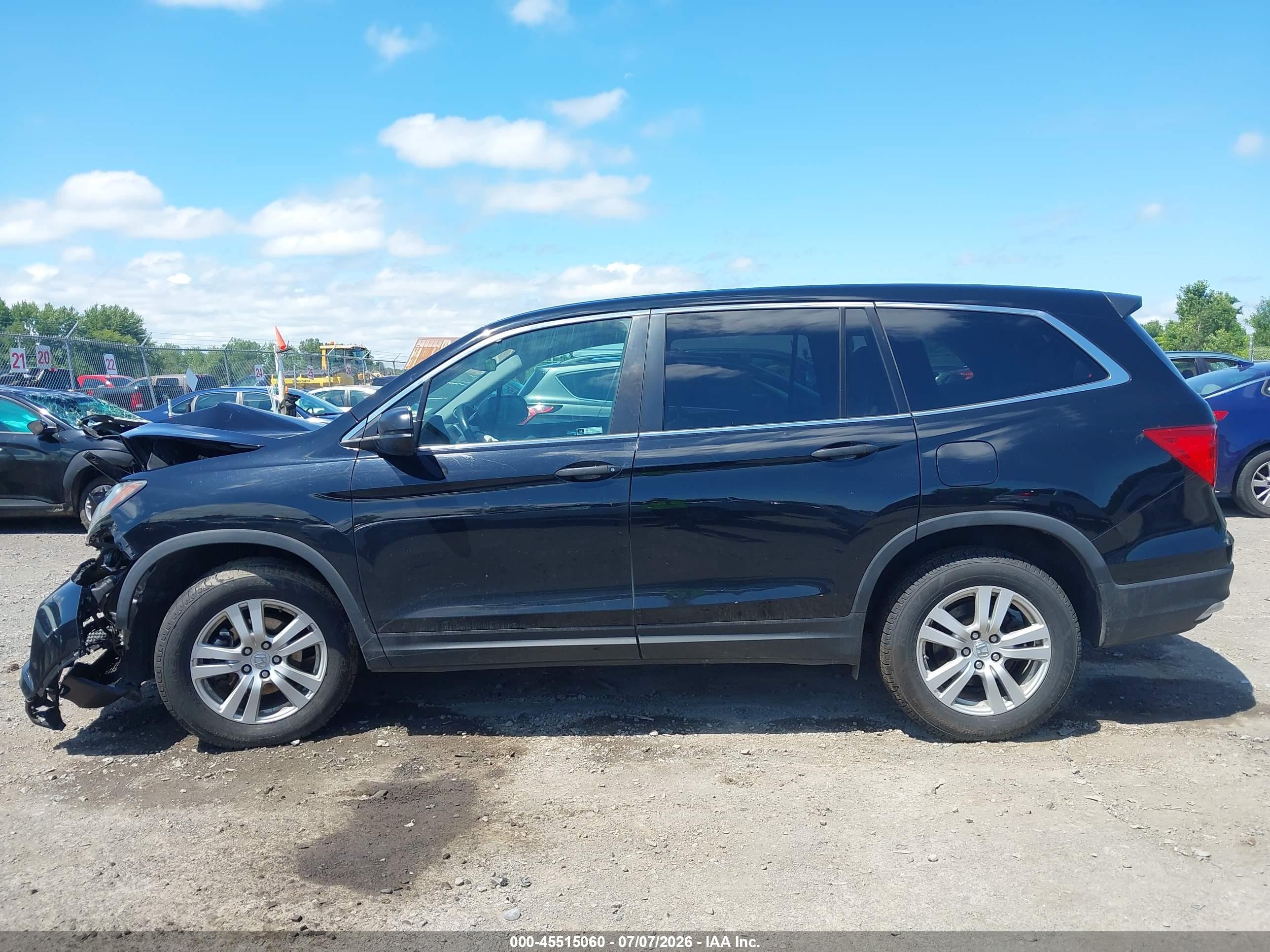 2018 HONDA PILOT LX
