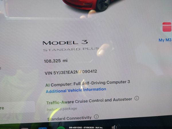 2021 TESLA MODEL 3