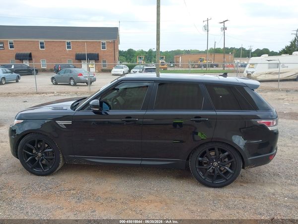 2016 LAND ROVER RANGE ROVER SPORT 3.0L V6 SUPERCHARGED HSE