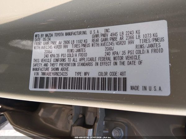 2024 MAZDA CX-50 2.5 TURBO PREMIUM PLUS