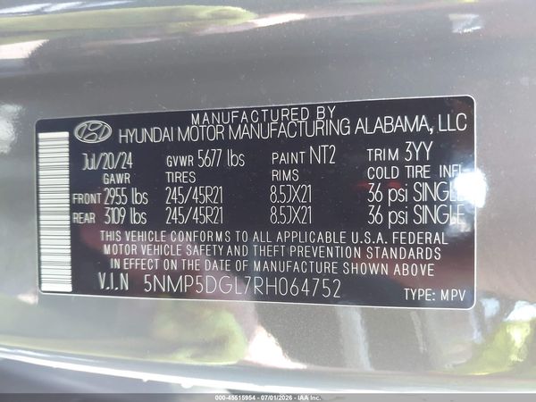 2024 HYUNDAI SANTA FE CALLIGRAPHY