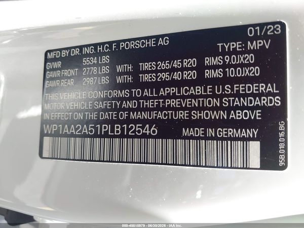 2023 PORSCHE MACAN T