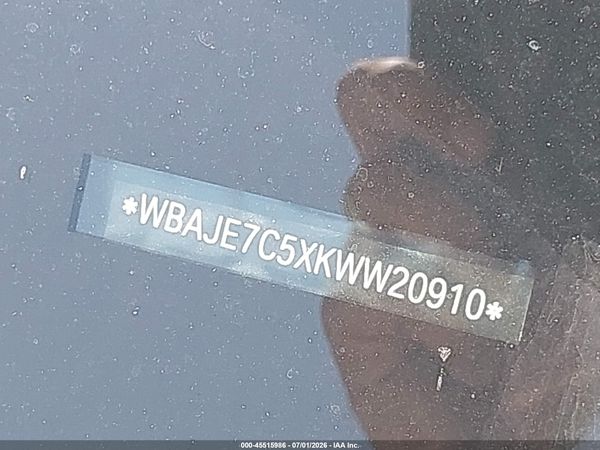 2019 BMW 540I XDRIVE