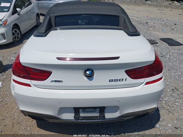 2015 BMW 650I XDRIVE