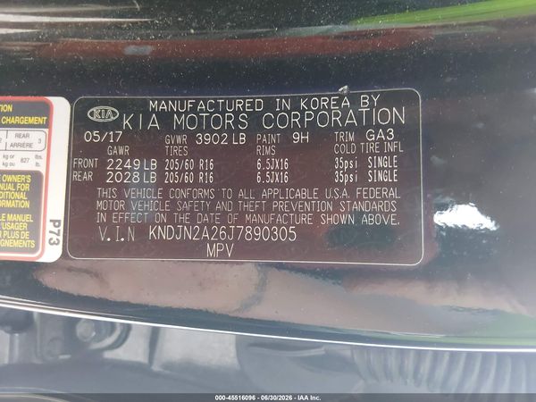 2018 KIA SOUL Base