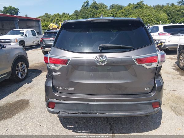 2016 TOYOTA HIGHLANDER LE PLUS V6
