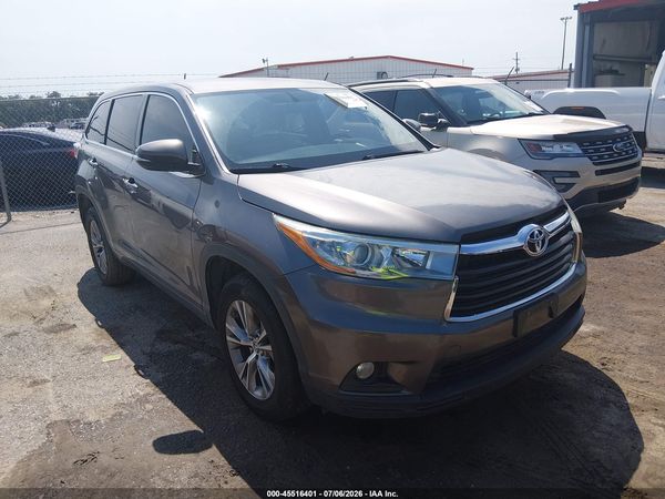 2016 TOYOTA HIGHLANDER LE PLUS V6