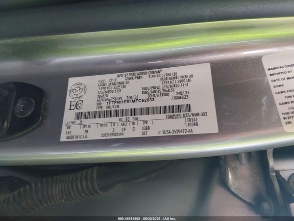 2021 FORD F-150