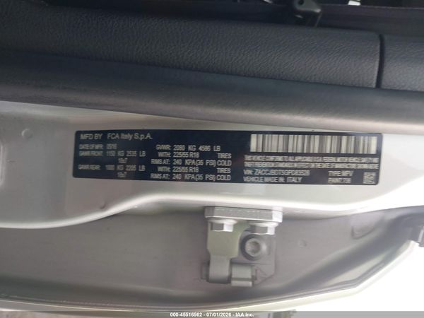 2016 JEEP RENEGADE LIMITED