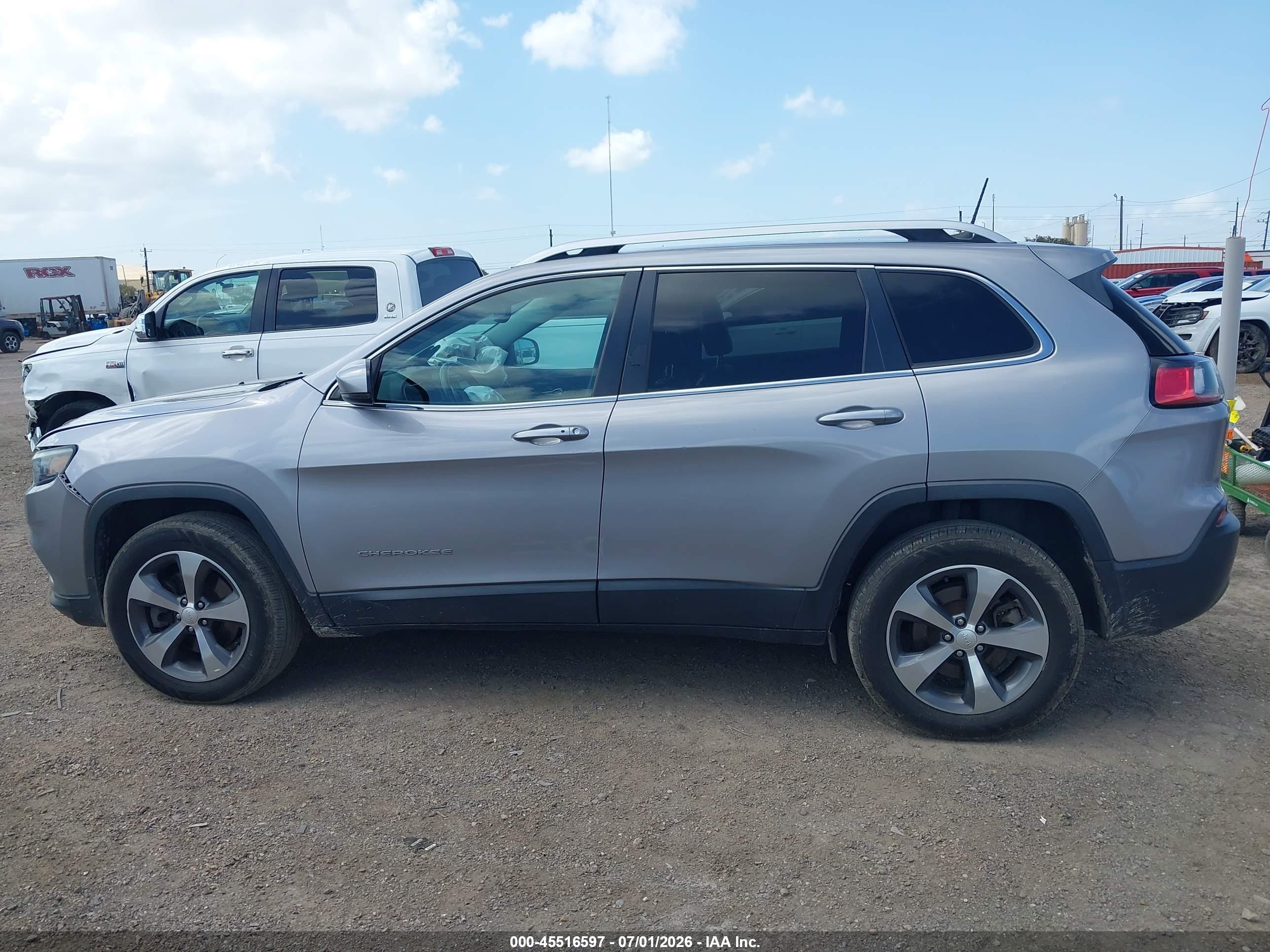 2019 JEEP CHEROKEE LIMITED 4X4