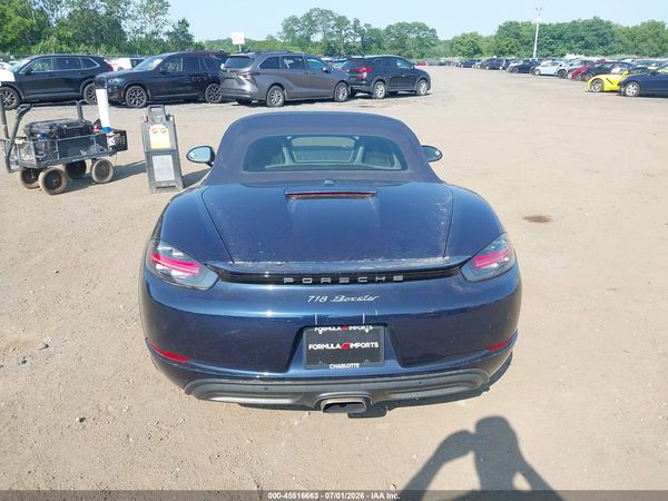 2018 PORSCHE 718 BOXSTER