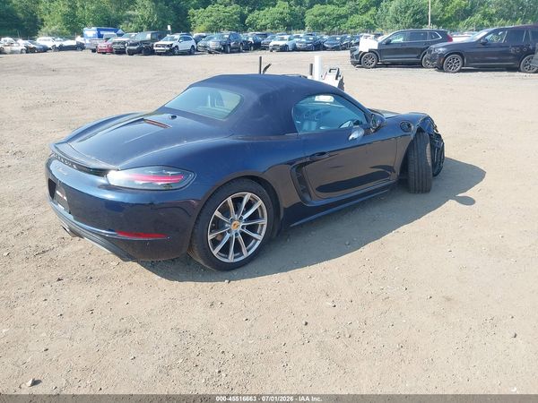 2018 PORSCHE 718 BOXSTER