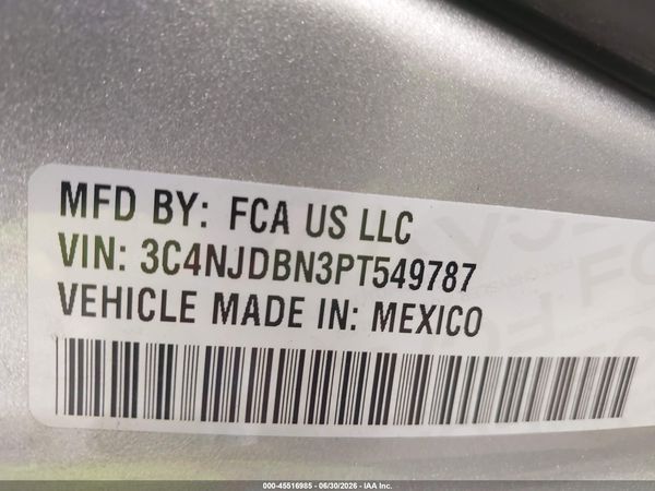 2023 JEEP COMPASS LATITUDE 4X4