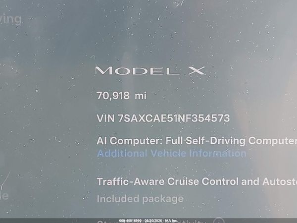 2022 TESLA MODEL X