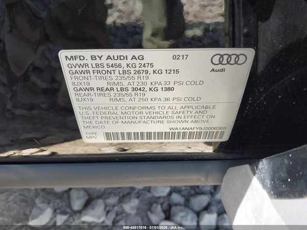2018 AUDI Q5