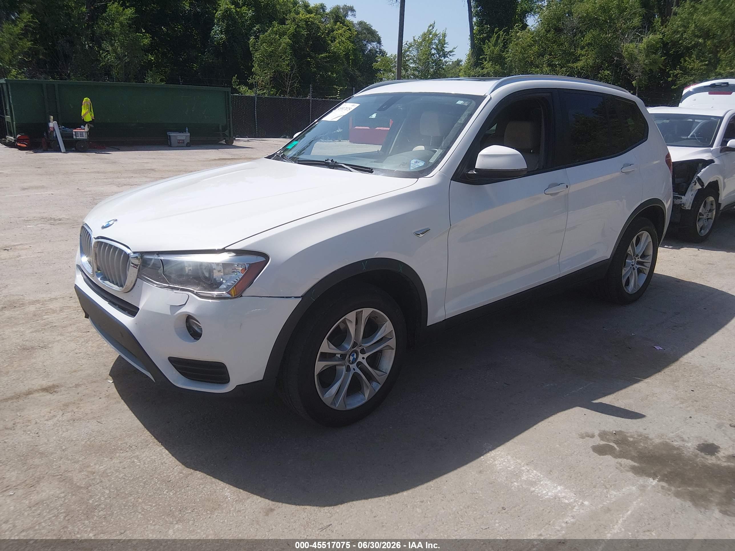 2016 BMW X3 XDRIVE35I — I2