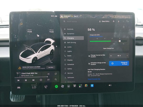 2025 TESLA MODEL 3