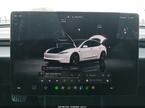 2025 TESLA MODEL 3