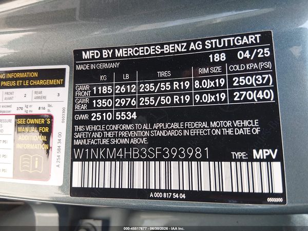 2025 MERCEDES-BENZ GLC 300 4MATIC SUV