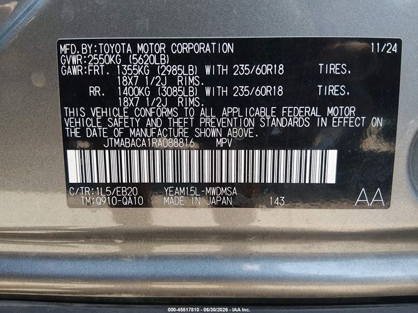 2024 TOYOTA BZ4X XLE