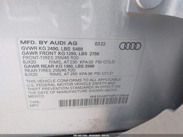 2023 AUDI Q5