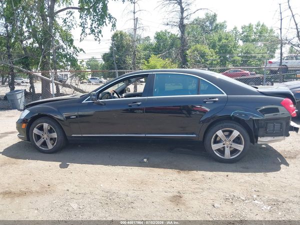 2012 MERCEDES-BENZ S 550 4MATIC