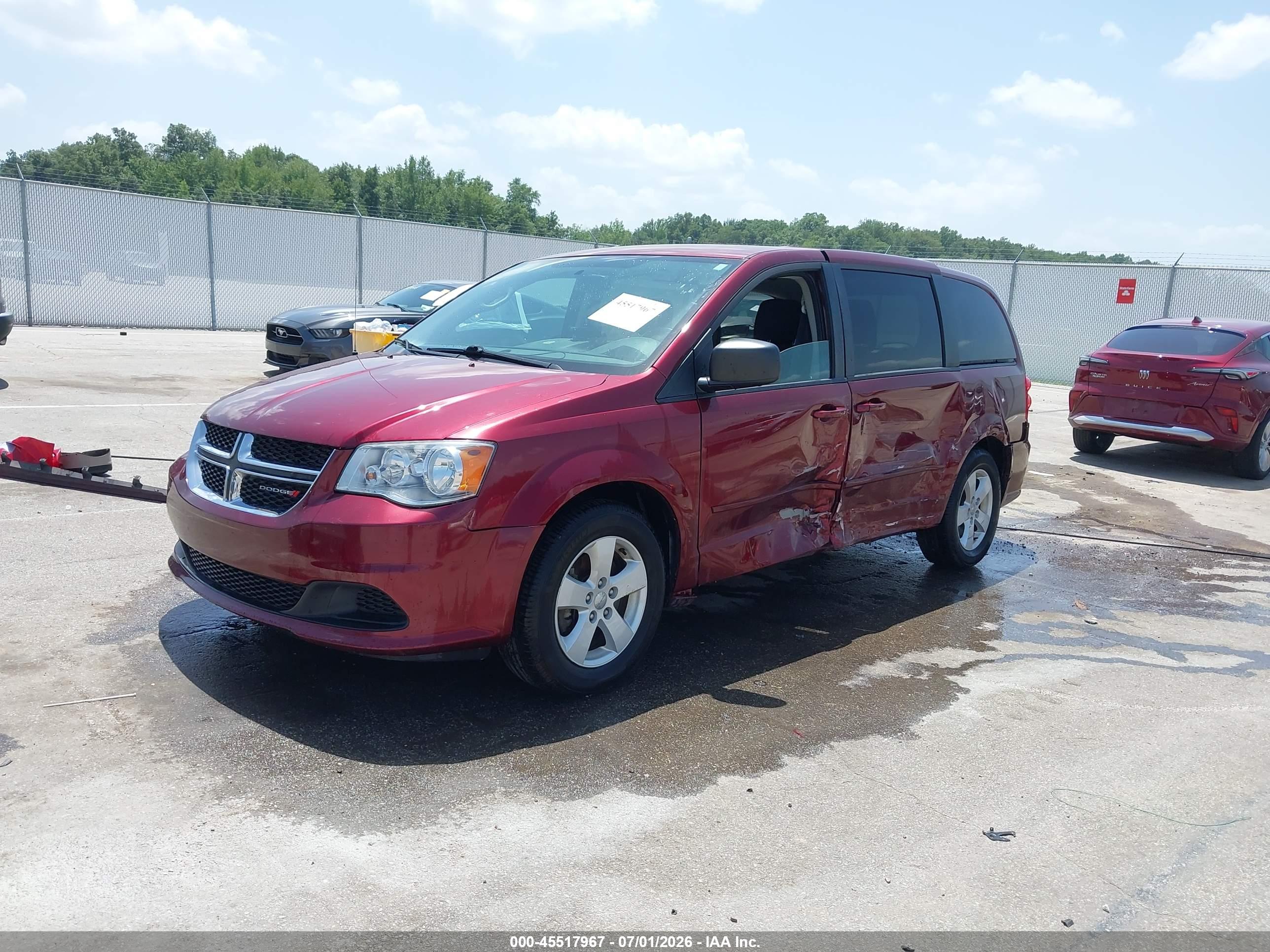 2017 DODGE GRAND CARAVAN SE — I2