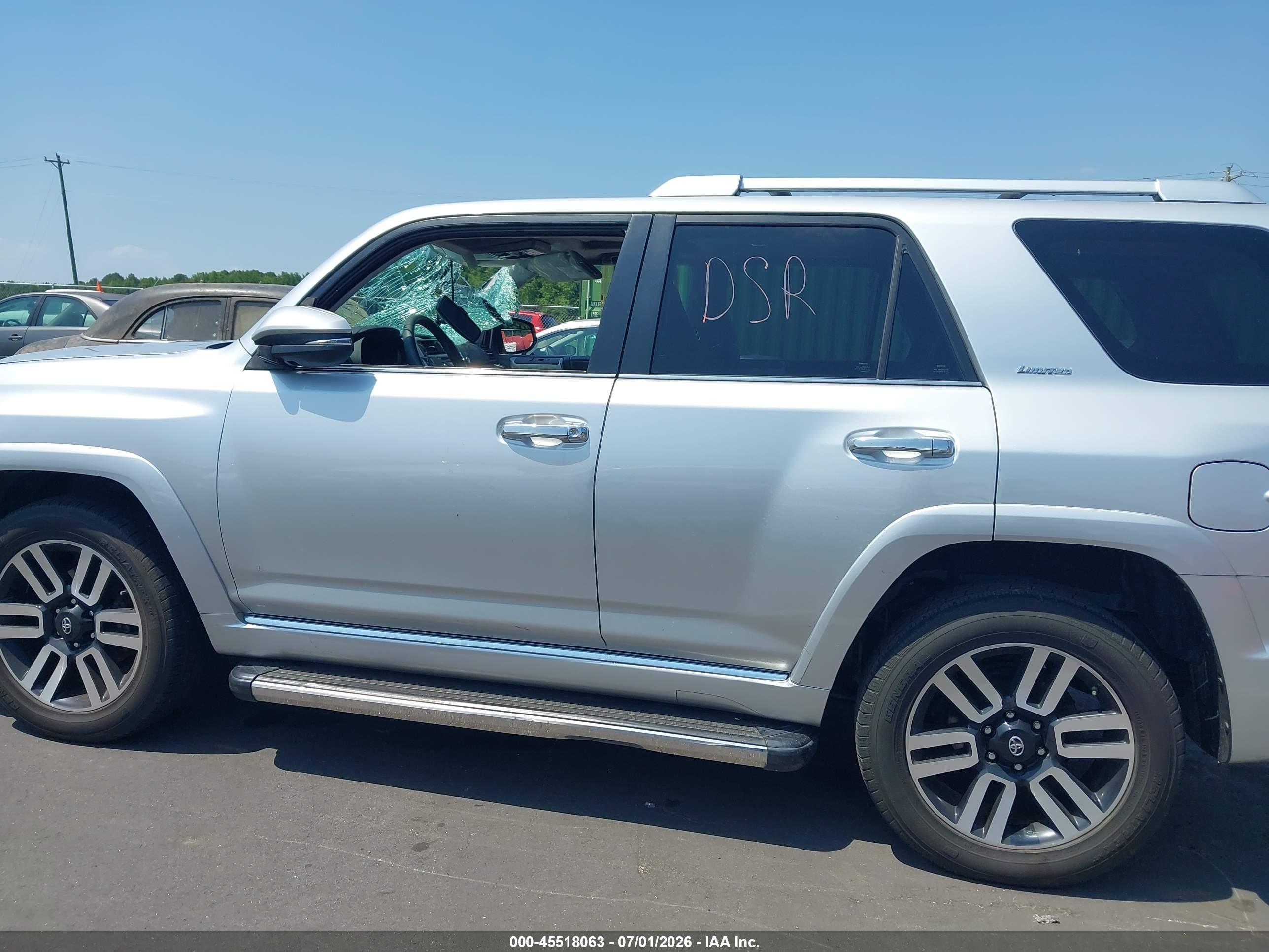 2018 TOYOTA 4RUNNER LIMITED