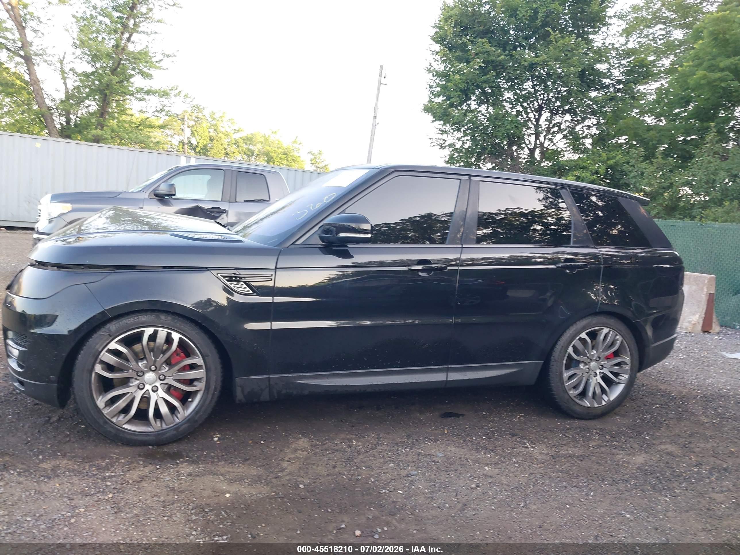 2016 LAND ROVER RANGE ROVER SPORT