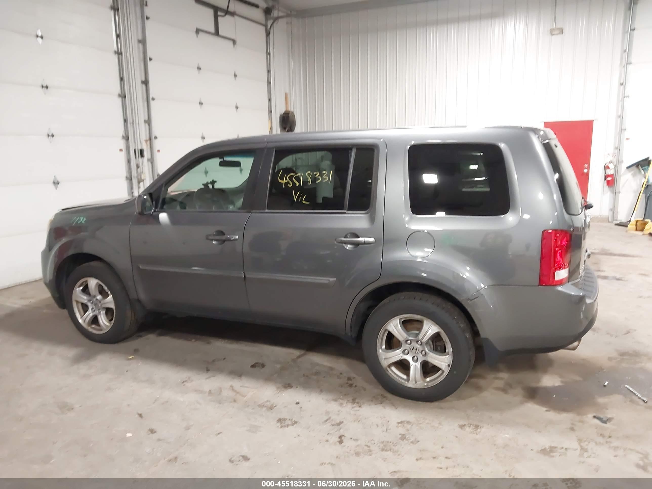 2012 HONDA PILOT EX