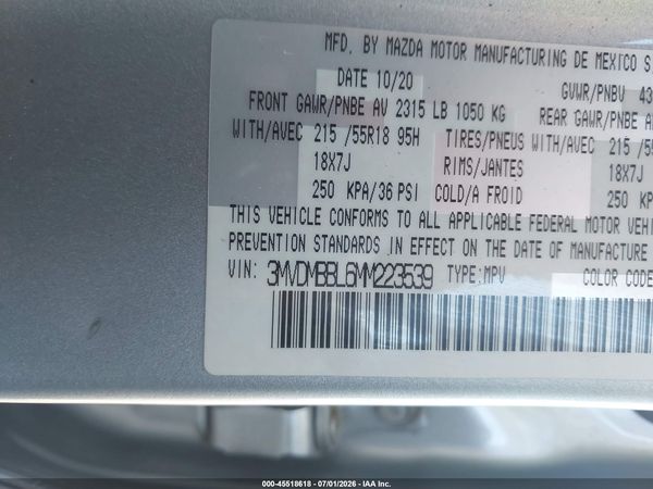 2021 MAZDA CX-30 SELECT