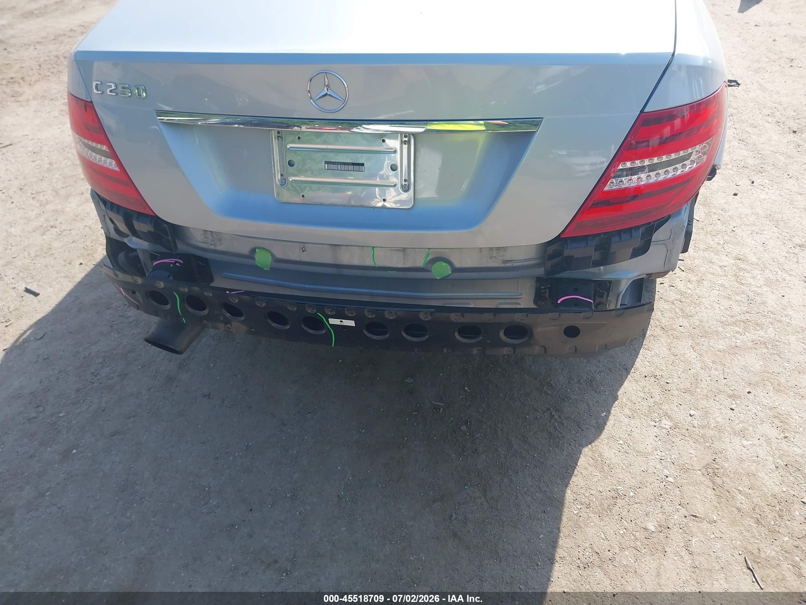 2013 MERCEDES-BENZ C 250 SPORT