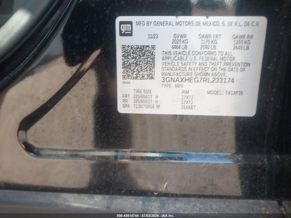 2024 CHEVROLET EQUINOX FWD LS — I9