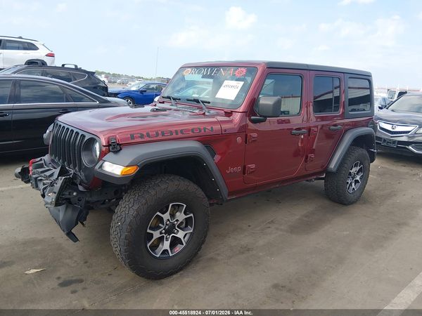 2021 JEEP WRANGLER UNLIMITED RUBICON 4X4
