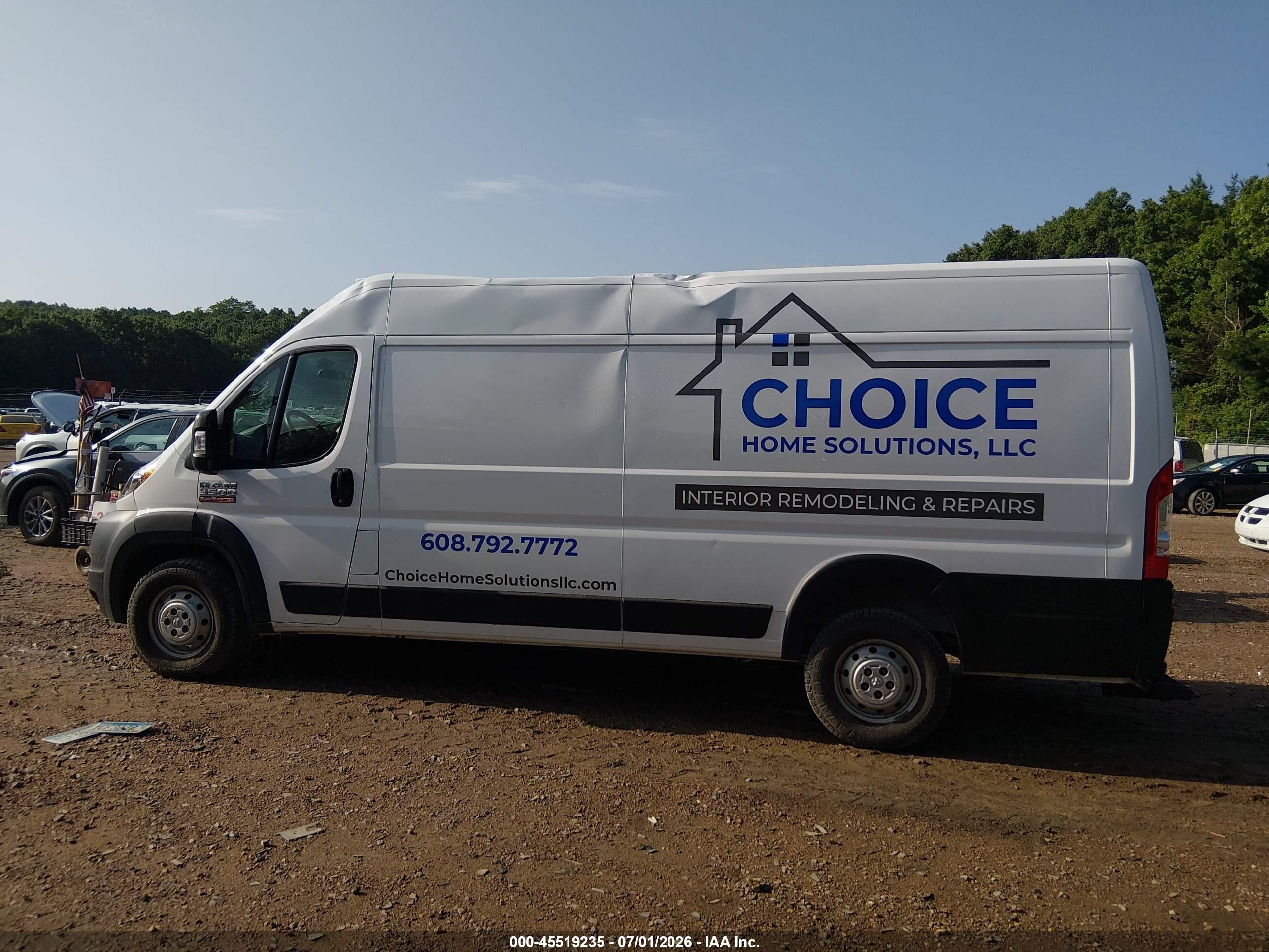 2020 RAM PROMASTER 3500