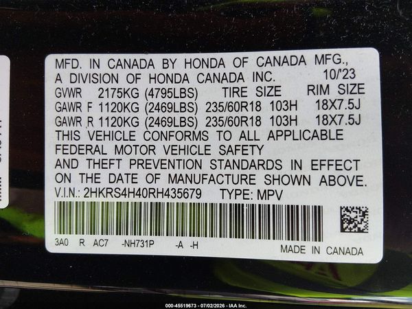 2024 HONDA CR-V EX AWD