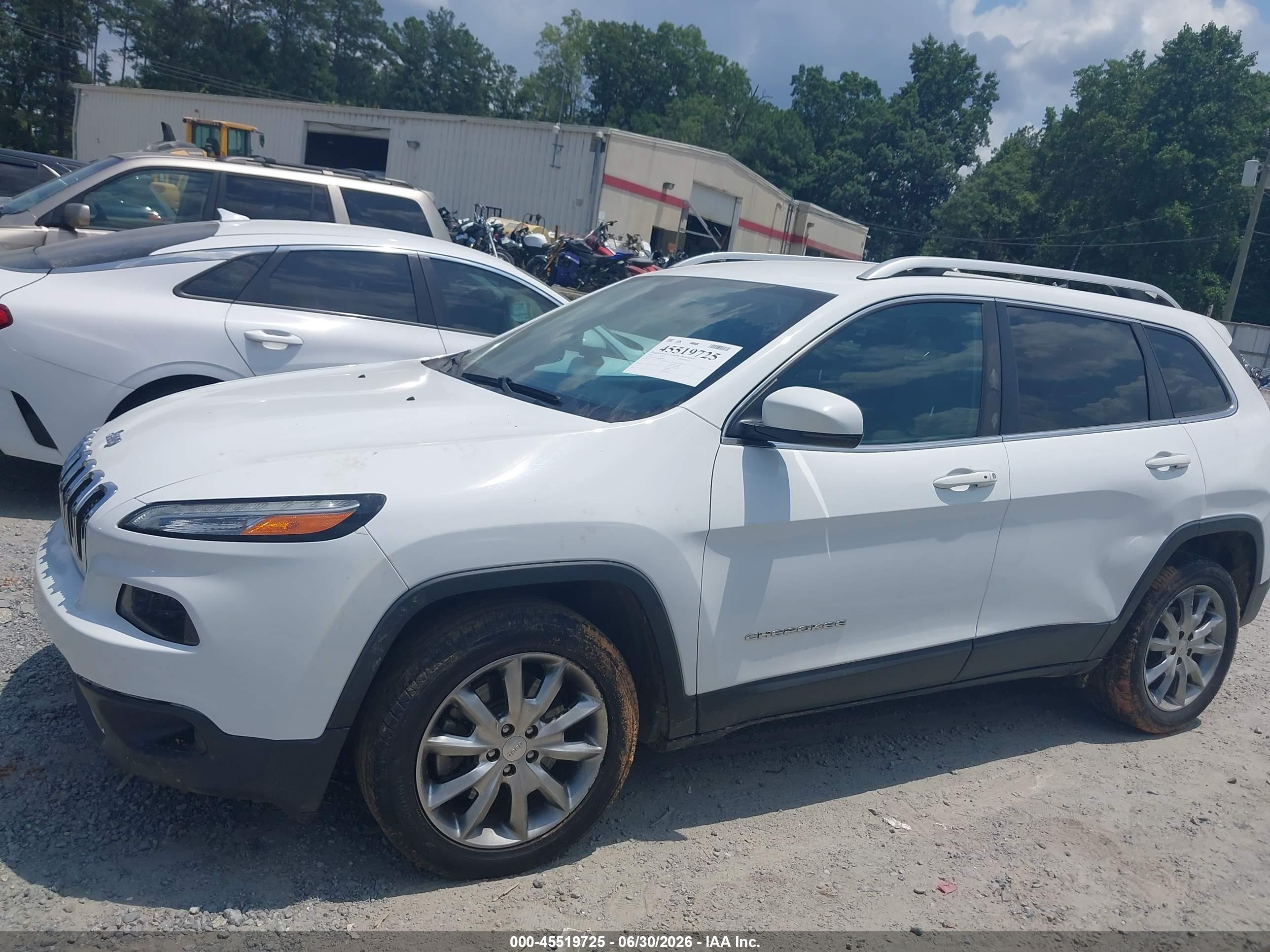 2018 JEEP CHEROKEE LIMITED FWD