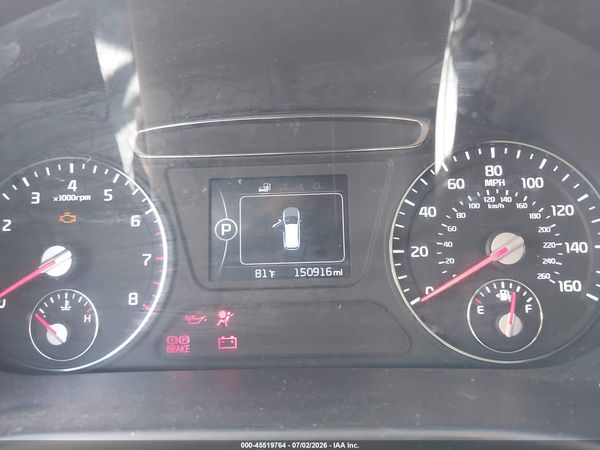 2016 KIA SORENTO 2.4L LX