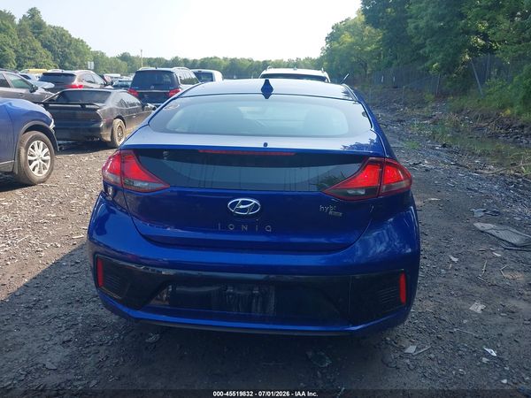 2019 HYUNDAI IONIQ HYBRID BLUE