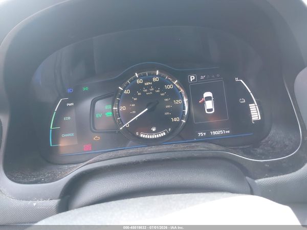 2019 HYUNDAI IONIQ HYBRID BLUE