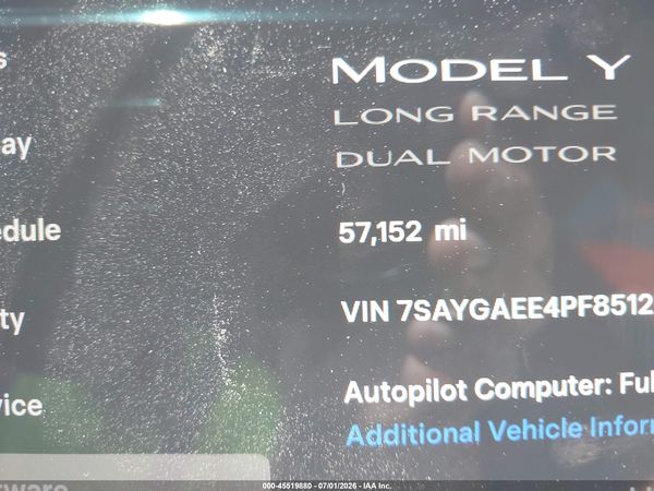 2023 TESLA MODEL Y