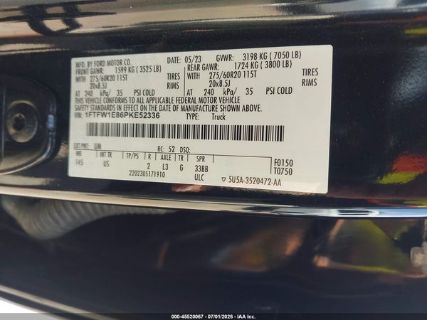 2023 FORD F-150 XLT