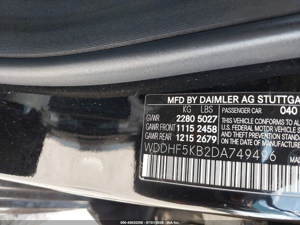 2013 MERCEDES-BENZ E 350 E350
