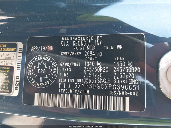 2023 KIA TELLURIDE EX/EX X-LINE