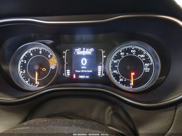 2019 JEEP CHEROKEE LATITUDE 4X4
