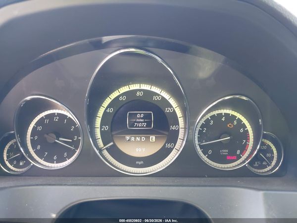 2012 MERCEDES-BENZ E 550 E550